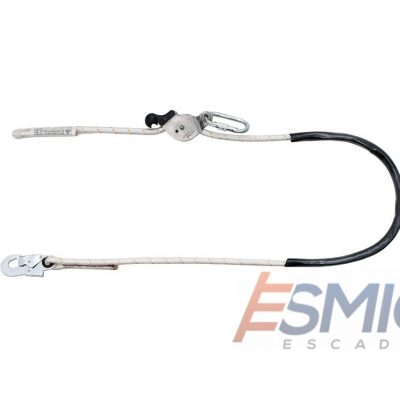 Talabarte em corda com regulador de distância inox – mult 0004-b